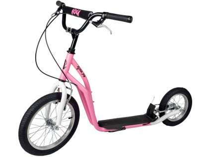 ACRA Koloběžka dětská Joy Jolly 16" růžová holčičí