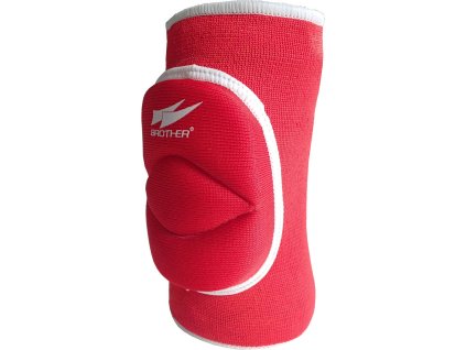 BROTHER Nákoleníky volejbalové prošívané vel. L senior červené 1 pár