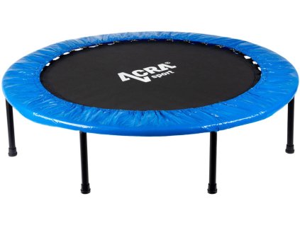 ACRA Trampolína modrá 122cm venkovní i vnitřní použití 8 noh