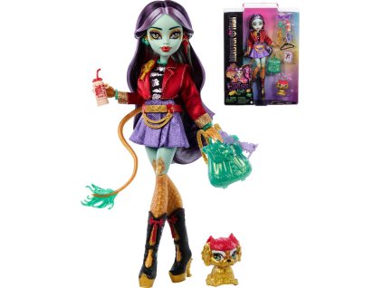 MATTEL MONSTER HIGH Panenka Monsterka Jinafire Long s doplňky