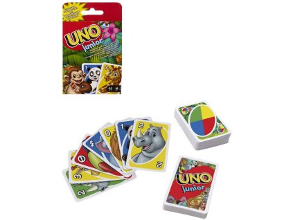 MATTEL Hra Uno karty junior Zvířátka *SPOLEČENSKÉ HRY*