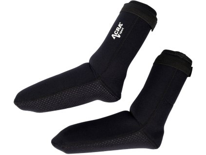 ACRA Ponožky neoprenové 37-38 velikost M černé 1 pár DS1003