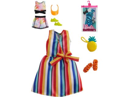 MATTEL BRB Módní set obleček pro panenku Barbie různé druhy