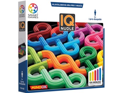 MINDOK HRA Smart IQ Nudle hlavolam pro 1 hráče