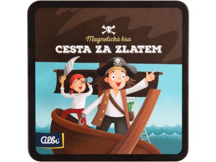 ALBI HRA Cesta za zlatem magnetická *SPOLEČENSKÉ HRY*