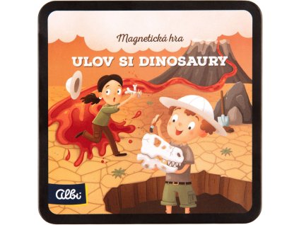 ALBI HRA Ulov si dinosaury magnetická *SPOLEČENSKÉ HRY*