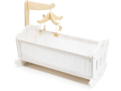 VIGA DŘEVO PolarB Postýlka kolébka pro panenku miminko *DŘEVĚNÉ HRAČKY*