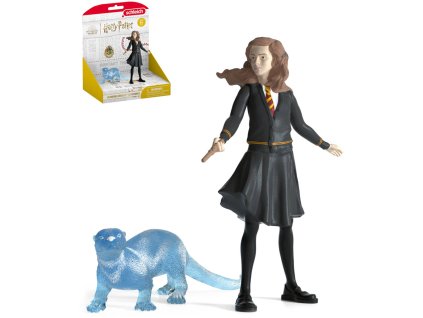 SCHLEICH Harry Potter set figurka Hermiona Grangerová + Patron plast