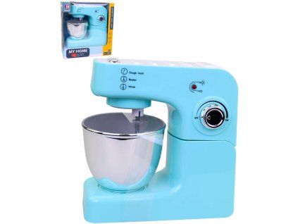 Kuchyňský dětský robot modrý na baterie Světlo Zvuk plast