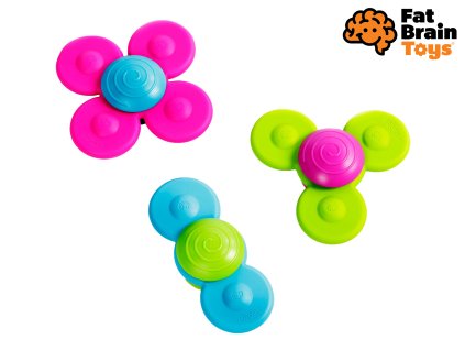 Fat Brain spinnery WhirlySquigz 3 ks