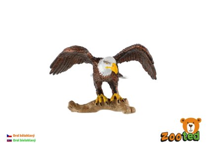 Orel bělohlavý plastová figurka 8cm