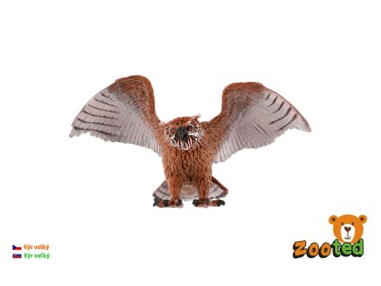 Výr velký plastová figurka 11cm