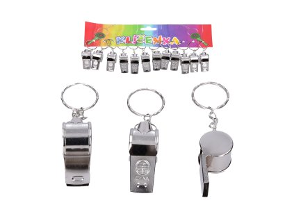 Klíčenka píšťalka 4 cm