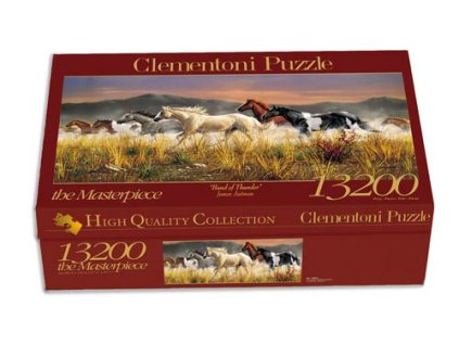 Clementoni - Puzzle 13200 Koně