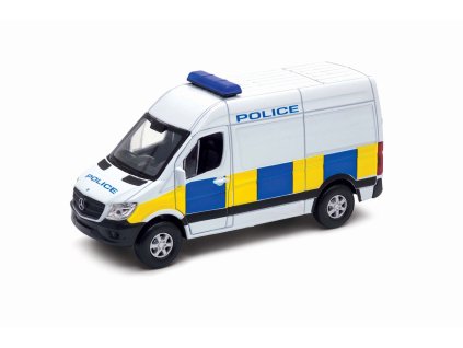 Welly Mercedes-Benz Sprinter Panel Van 1:34 Policie