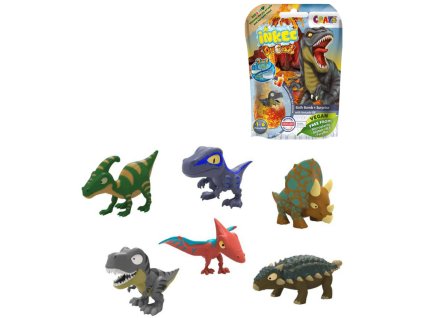 Šumivá bomba do vany s figurkou dinosaurus do vody s překvapením