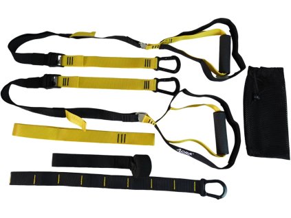 ACRA Fitness Multitrainer závěsný posilovací systém žlutý