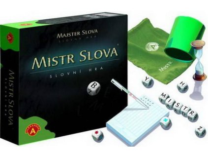 Hra Mistr Slova s kostkami * SPOLEČENSKÁ HRA *