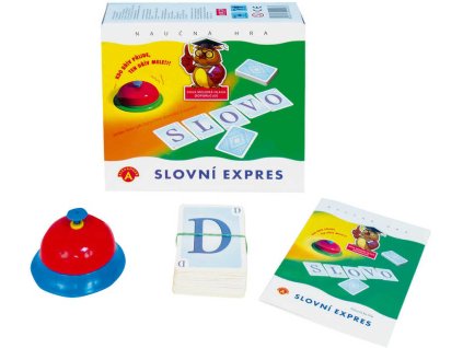 ALEXANDER Hra naučná Slovní expres *SPOLEČENSKÉ HRY*