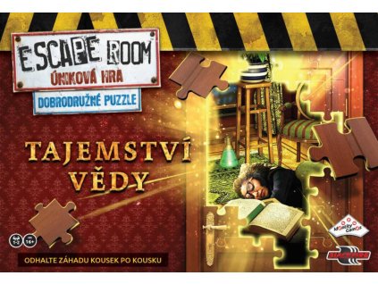ADC Hra úniková Escape Room Dobrodružné puzzle Tajemství vědy