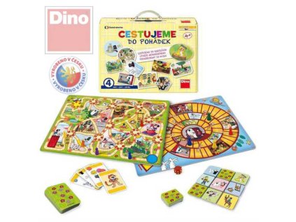 DINO Hra Cestujeme do pohádek *SPOLEČENSKÉ HRY*
