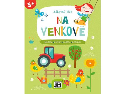 JIRI MODELS Zábavný blok Na venkově sešit s aktivitami