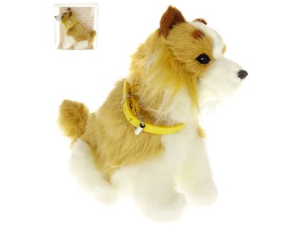 Pejsek interaktivní štěká pohybuje hlavou vrtí ocasem na baterie Zvuk