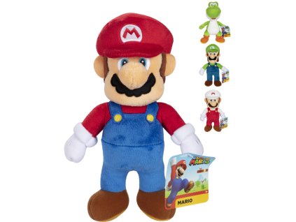 PLYŠ Nintendo Super Mario postavička W1 4 druhy *PLYŠOVÉ HRAČKY*