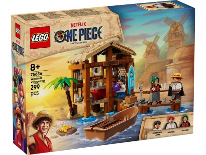LEGO ONE PIECE Chatrč v Mlýnové vesnici 75636 STAVEBNICE