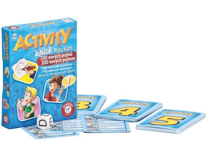 PIATNIK Hra ACTIVITY Junior Pocket *SPOLEČENSKÉ HRY*