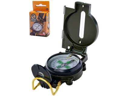 SIMBA Objevuj Kompas kovové pouzdro s výklopným víkem v krabičce