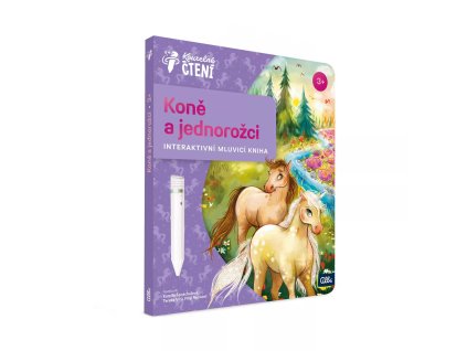 ALBI Kouzelné čtení Kniha Koně a jednorožci