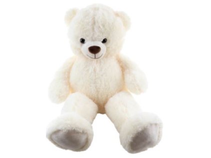 PLYŠ Medvěd 90cm bílý *PLYŠOVÉ HRAČKY*