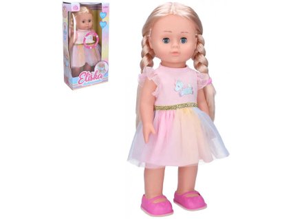 Panenka Eliška 41cm chodí tančí zpívá česky na baterie CZ Zvuk