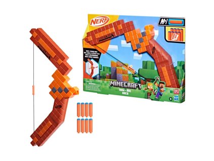 HASBRO NERF Minecraft luk + 8 nábojů
