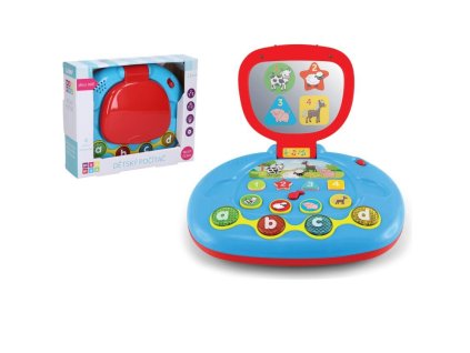 Počítač dětský česky mluvící Učí zábavnou formou