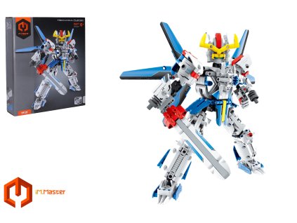 iM.Master Stavebnice robot modrý 30 cm