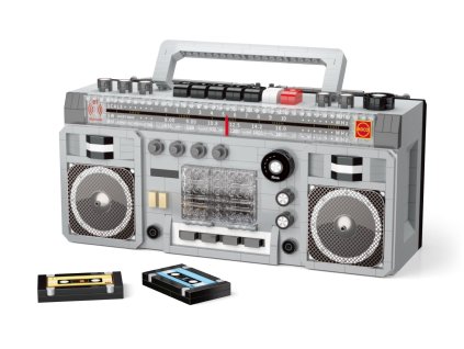 KOCO Stavebnice Kazetový přehrávač 1982 dílků 18,5x7,5x14,5 cm