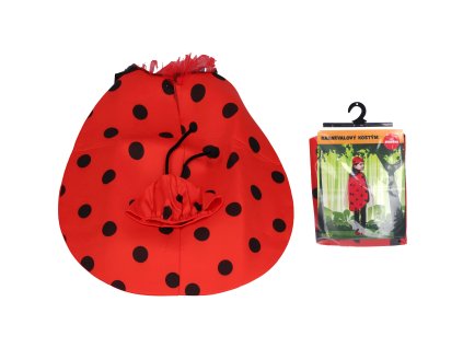 Set karneval - beruška M 110-120 cm