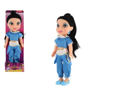 Panenka princezna orientální plast 29cm v krabičce 10x30cm