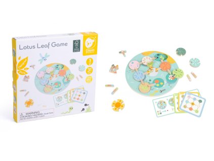 Hra Lotusový list dřevěná v krabici 28x28x4cm