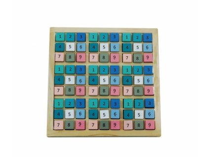 Dřevěné Sudoku 18x18cm, Adam Toys