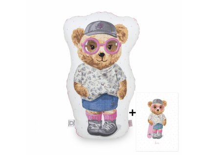 Ceba Baby Mazlící polštářek Fluffy Puffy Lea 50cm