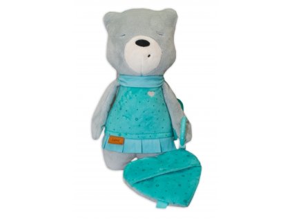 Šumící mazlíček Medvídek Lena 33 cm - Snímač spánku