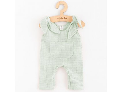 Kojenecké mušelínové lacláčky New Baby Comfort clothes šalvějová