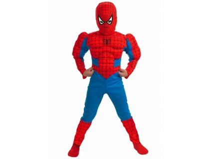 Dětský kostým Svalnatý Spiderman 122-134 L