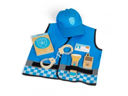 Bigjigs Toys Kostým policista