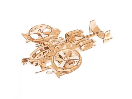 Woodcraft Dřevěné 3D puzzle RDA bitevní vrtulník