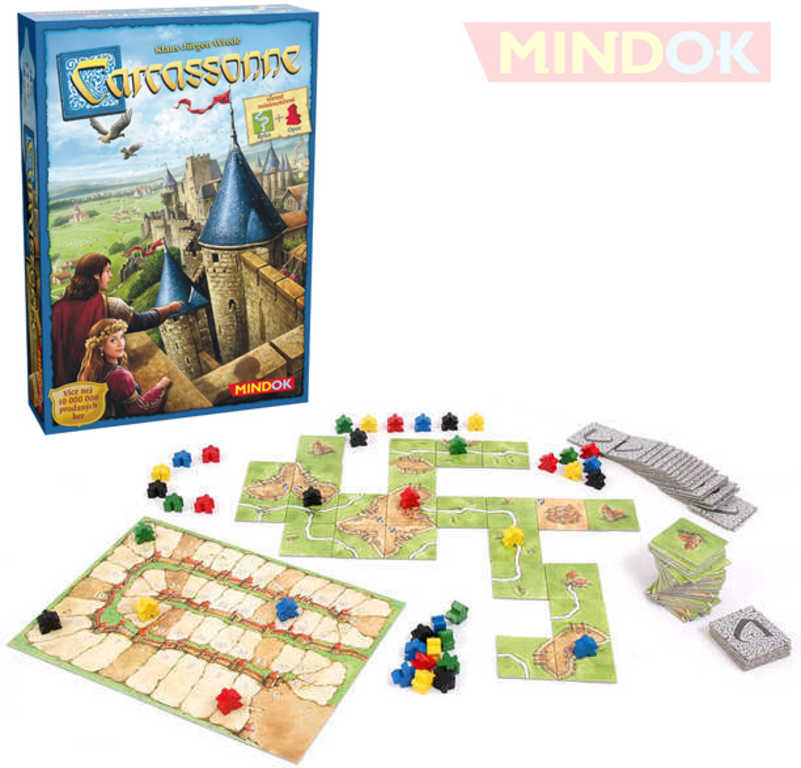 MINDOK HRA Carcassonne *SPOLEČENSKÉ HRY*