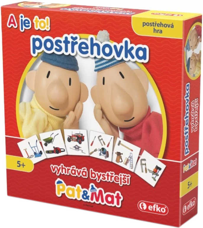 EFKO Hra Pat a Mat Postřehovka *SPOLEČENSKÉ HRY*